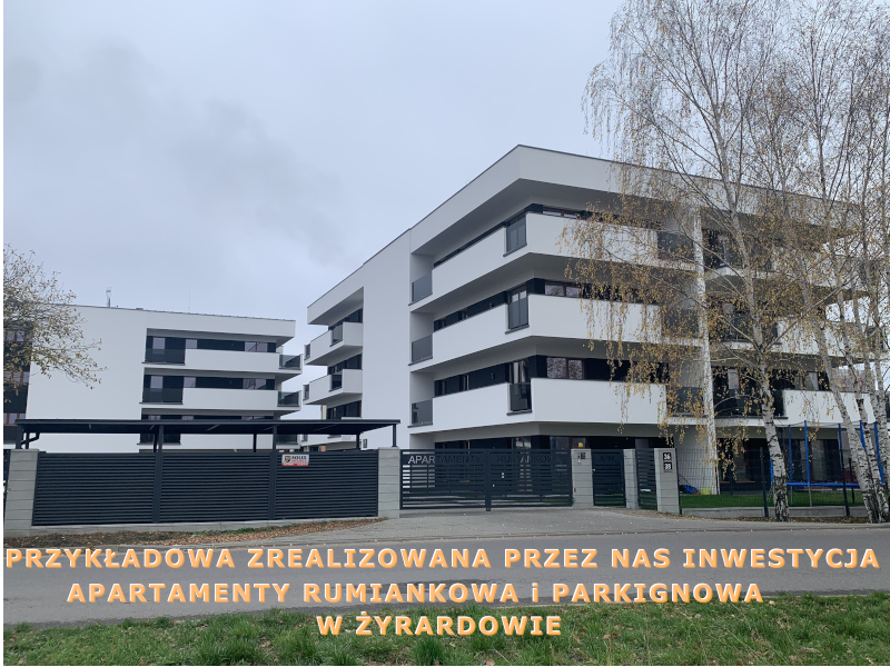 Inwestycja Apartamenty Rumiankowa